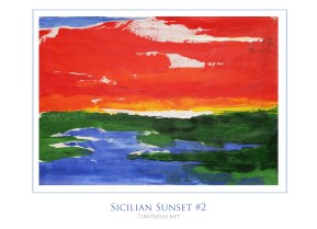 Sicilian Landscape #2 - 50x70 cm - SOLD